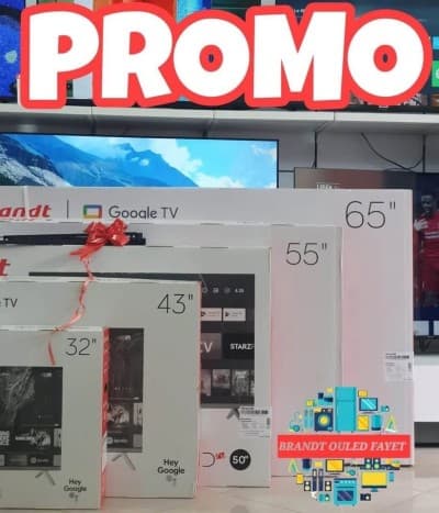 PROMO BRANDT GOOGLE TV 32 / 40 / 43 / 50 / 55