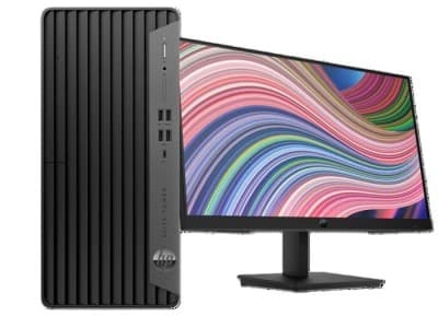 HP Elite Tower 800 G9,Intel Core i7-12700, 8 Go de RAM, SSD de 512 Go ECRAN HP 23.8" FHD 75HZ