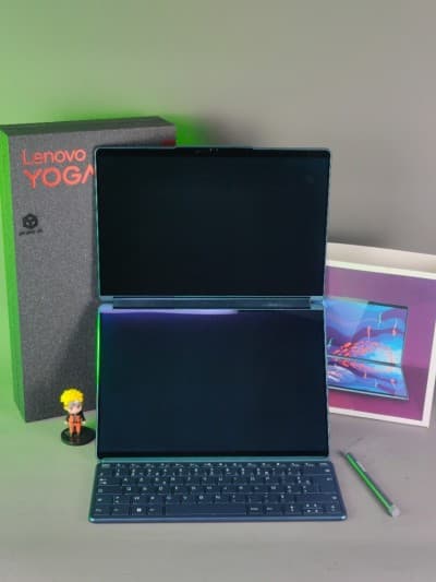 Lenovo yoga book 9 i7 1355U VPro RAM 16 GB ddr5 1tb SSD deux écrans oled 2,8k