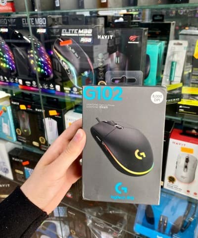 SOURIS LOGITECH G102 WHITE / BLACK