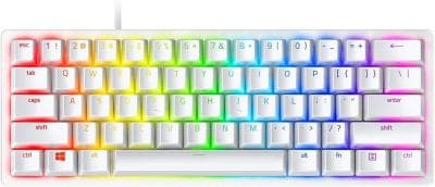 Razer Huntsman Mini (Razer Optical Red) - Blanc