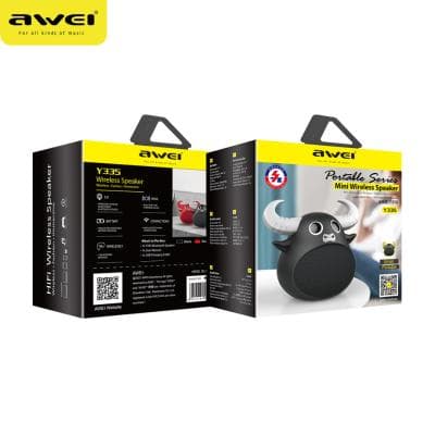 AWEI Y335 Portable Wireless Speaker | Mini Haut-parleur Sans Fil AWEI Y335
