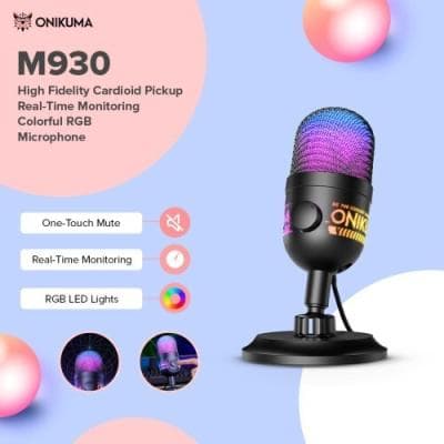 ONIKUMA M930 / MIC / RGB / 360 SOUND / USB / WIRED