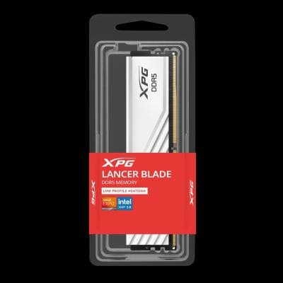 RAM XPG DDR5 LANCER BLADE RGB 8GB 5600MHZ WHITE (UNIQUEMENT EN CONFIGUE لا تباع وحدها)