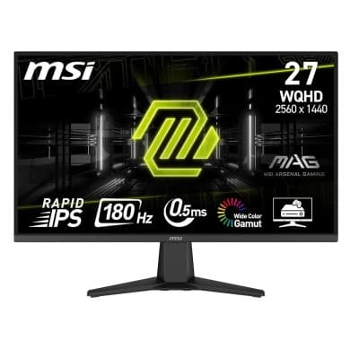 MSI 27 MAG 275QF 2k RAPID IPS 16/9 180 Hz / 0,5 ms 101% sRGB , AMD FreeSync, HDR Ready