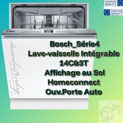 Bosch_Série4 Lave vaisselle Intégrable
