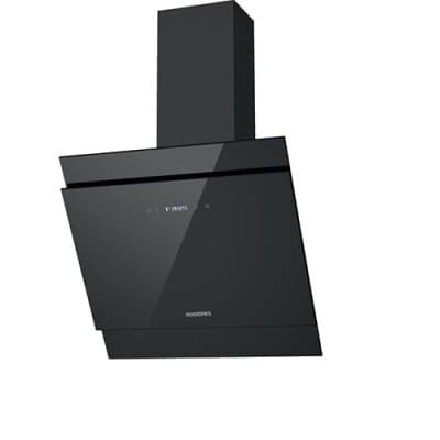RDG6DCK3B Hottes Rosieres Murale. Déco Noir LED Black glass, Noir