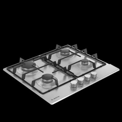 Table de cuisson Ariston INOX 4 Feux original ARH 6G4RA22 1XNA