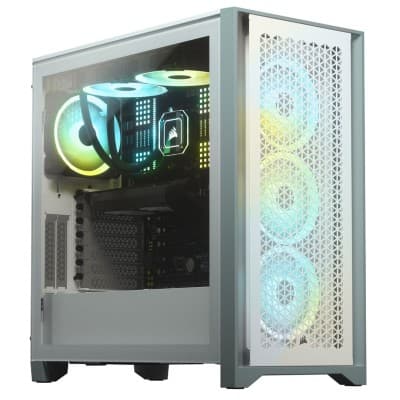 BOITIER PC CORSAIR 4000D AIRFLOW TEMPERED GLASS WHITE