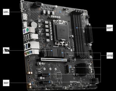 PRO B760M-P DDR4