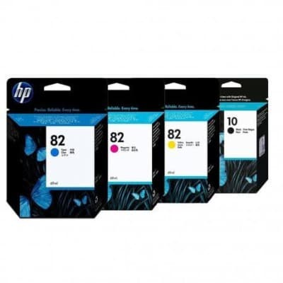 Cartouche Hp 82/10 Traceur Hp 510/500/800