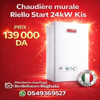 Chaudière murale Riello 24kw Start