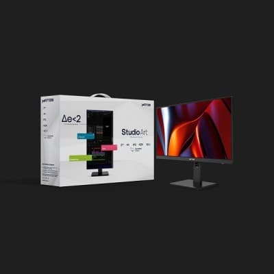 MATOS 27 STUDIO ART SA02 4K-IPS-HDR 400-DCI P3 98%-SRGB 100%-10BIT AJUSTABLE STAND HDMI
