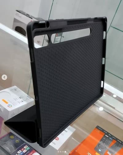 Coque Pour Samsung Galaxy Tab S9 + plus 12,4 Pouces Housse Tablette étui Noir