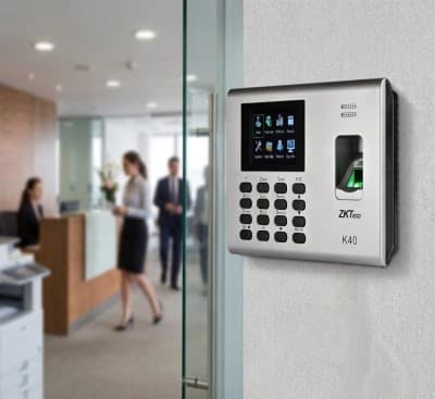 POINTEUSE K-40 (POINTEUSE ET CONTROLE D''''ACCES AVEC BATTERIE) ZKTECO