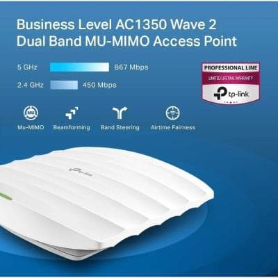 Point d'accès sans fil AC1350 MU-MIMO Gigabit à montage au plafond