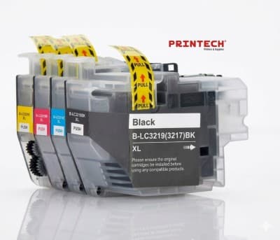 CARTOUCHE BROTHER LC 3217 3219 SC BK 129CRT PRINTECH