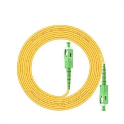 Cable Fibre Optique SC-APC/SC-APC Simplex Monomode 3M 5M 10M 20Metre